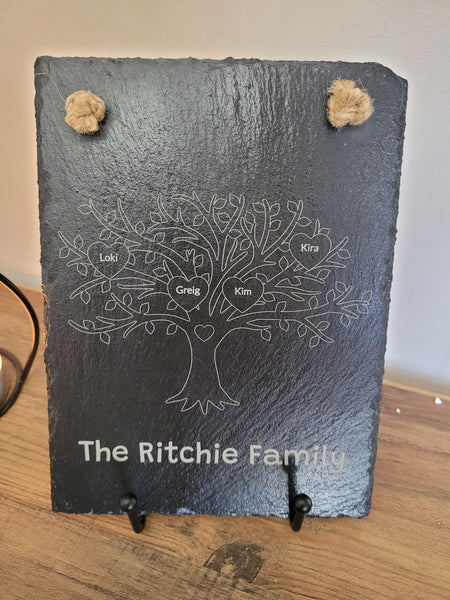 Slate Family Tree – Cove Crafts